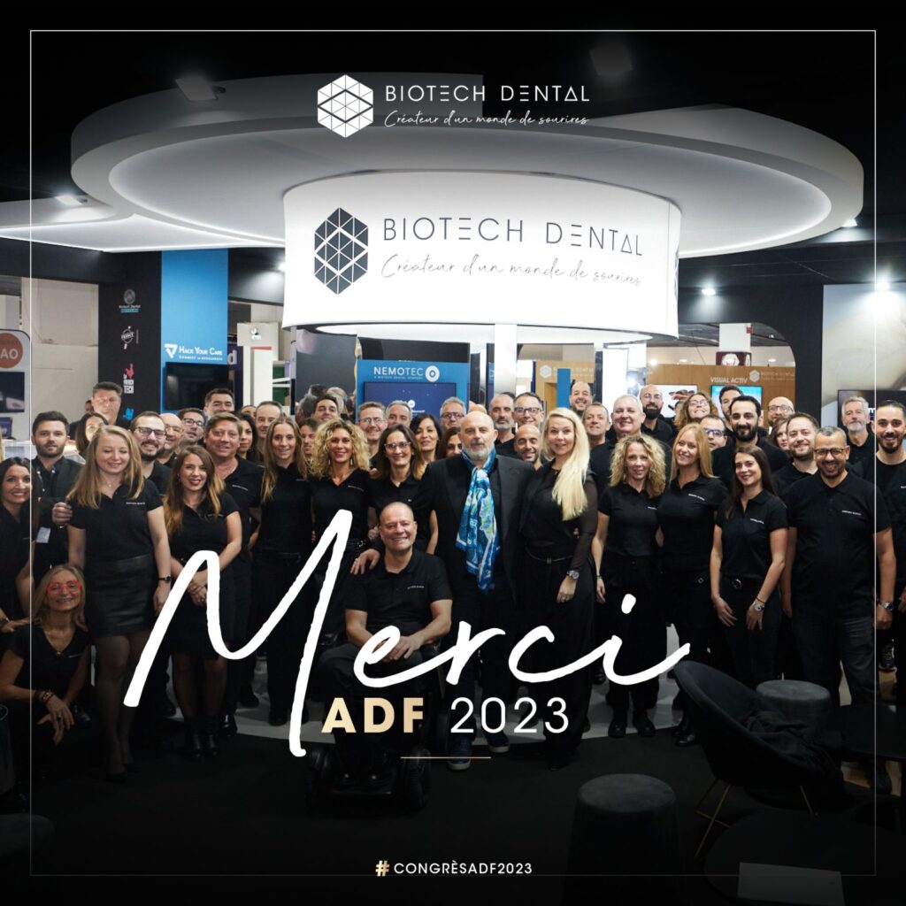 Retour sur la participation du groupe Biotech Dental à l'ADF 2023